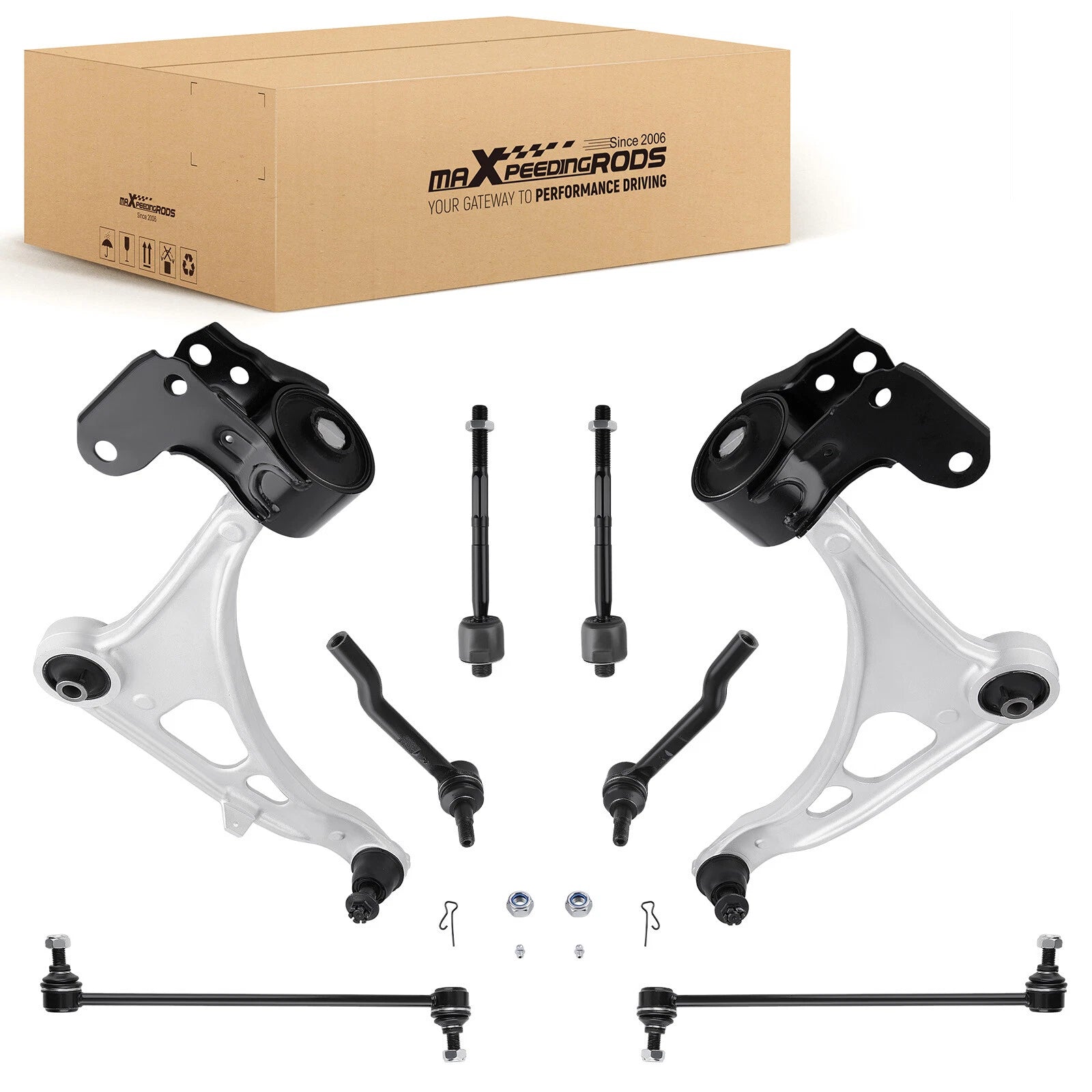 Front Lower Control Arms with Ball Joints for Honda Pilot Acura MDX (2009–2013)