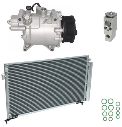 AC Compressor Kit With Condenser for Honda Civic Coupe 2.0L (2009–2011)