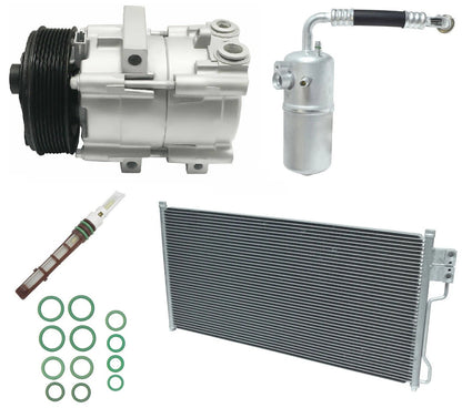 A C Compressor Kit With Condenser for Lincoln Blackwood 5.4L (2003–2003)