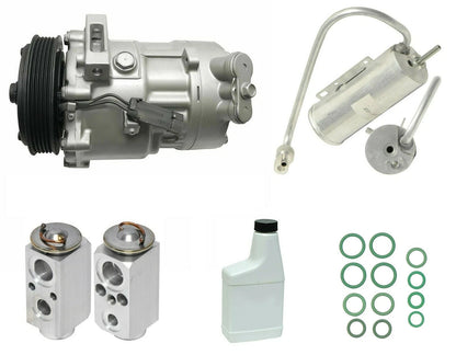 Complete AC Compressor Kit for Saab 9-3 2.0L (2005–2011) Belt Driven OEM