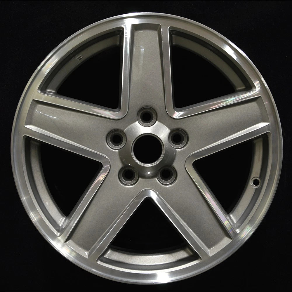 17x6.5 Factory Wheel Medium Gray Replacement for Jeep Patriot (2007–2010)