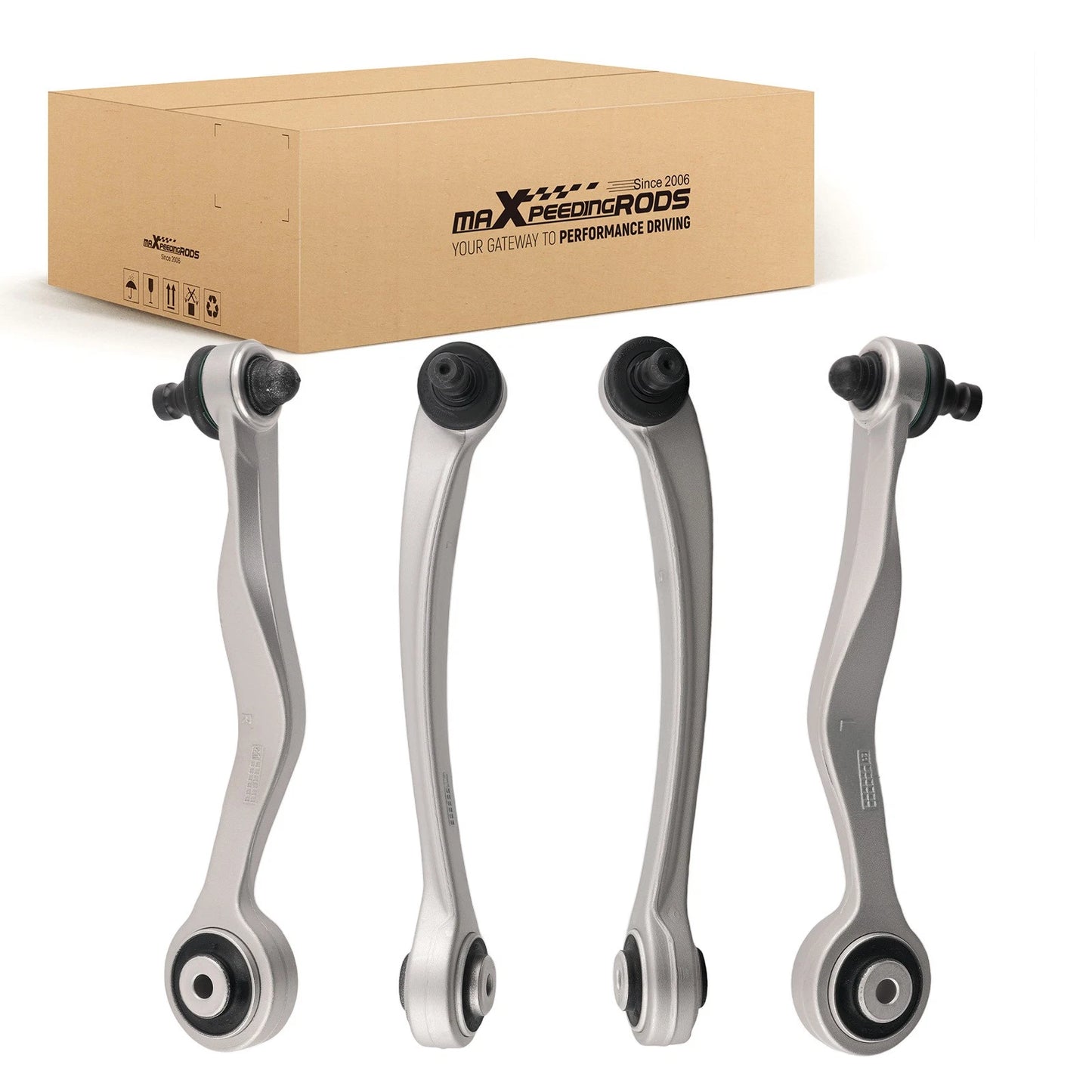 Front LH & RH Upper Control Arms Ball Joint for Audi S4 S6 RS6 (2000–2004)