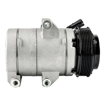 A/C Compressor w 6-Groove Pulley for Ford Fusion (2010–2012) 3.0L