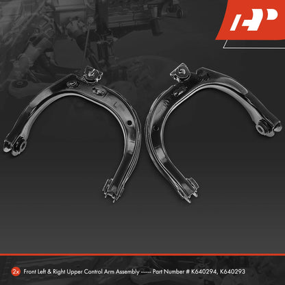 2X Front Upper Control Arm for Chevy Trailblazer SSR (2003–2006)