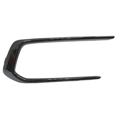 Replacement Black Painted Polypropylene Front Passenger Side Fog Light Trim