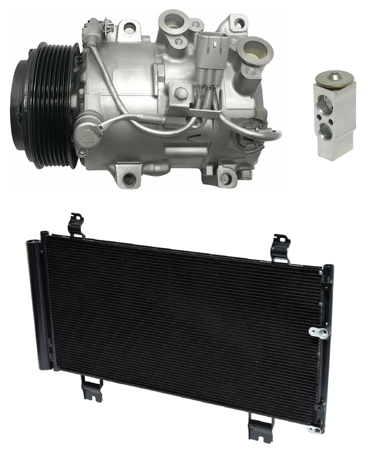 AC Compressor Kit With Condenser for Lexus IS350 3.5L (2007–2012)