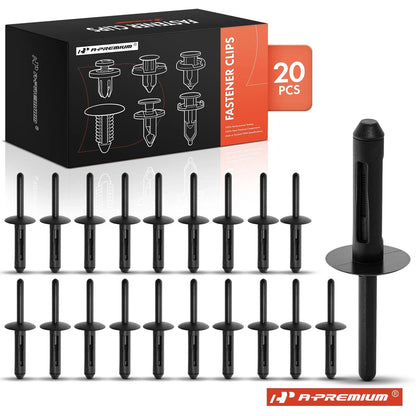 20x Nylon Blind Rivet Retainer Clips for Chevy Dodge Jeep