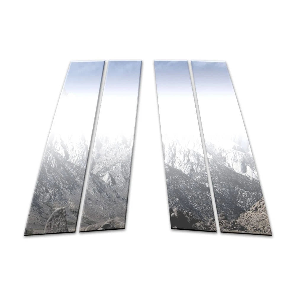 Chrome Pillar Post Covers 4Pc Replacement for Buick Regal (2011–2017)