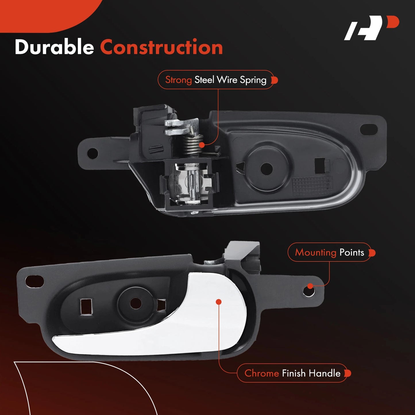 2X Interior Door Handle for Buick Lucerne (2006–2011)