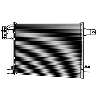 A/C Condenser Replacement with Mount Repair for 2007–2011 Jeep Wrangler