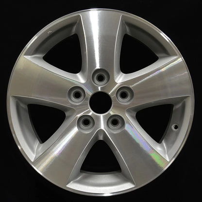 17x6.5 Factory Wheel Sparkle Silver Machined for 2008 Dodge Charger (2008–2008)