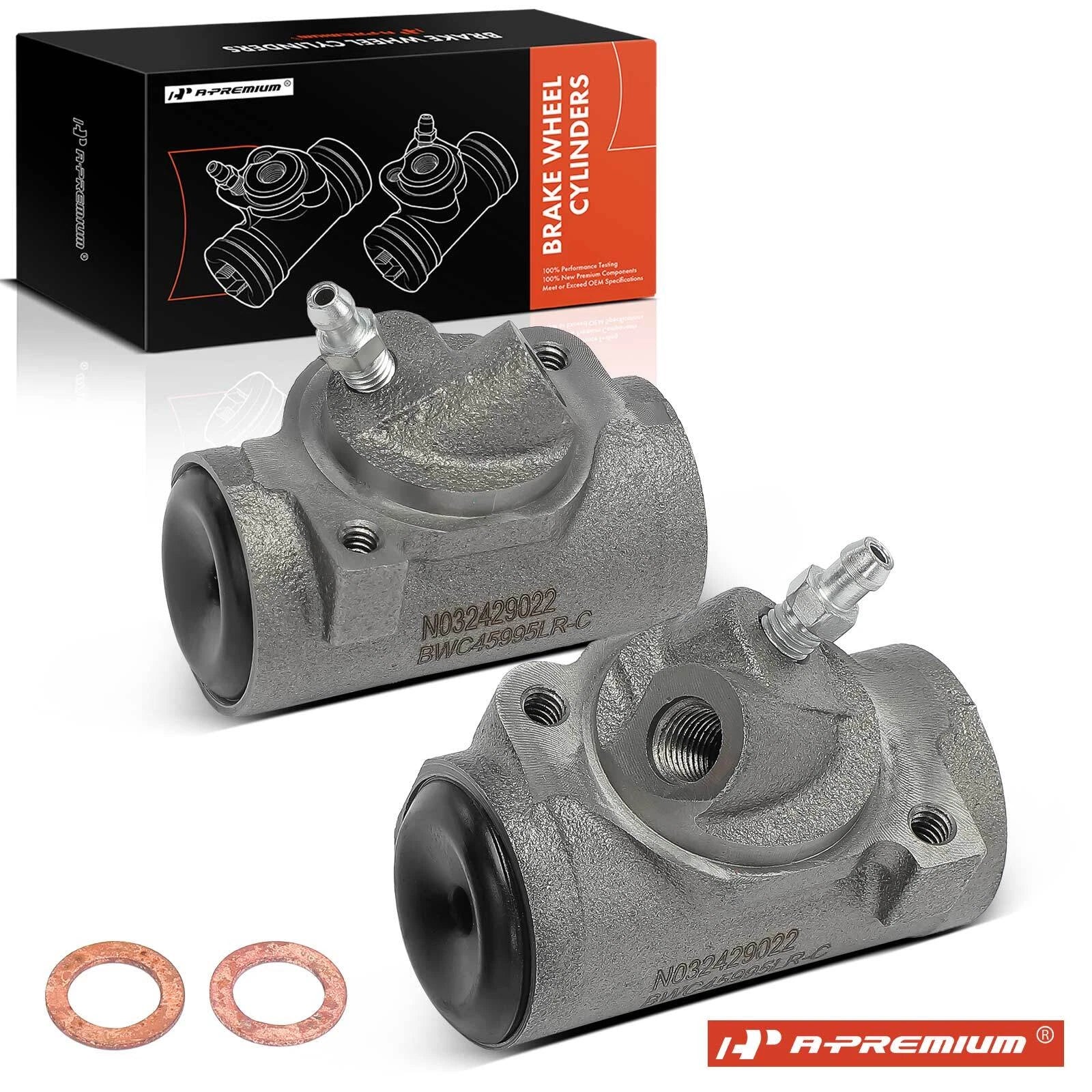2Pcs Drum Brake Wheel Cylinder for Chevy Chevelle (1964–1977)