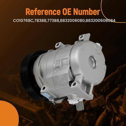 AC Compressor with Clutch for Toyota Camry 2.4L (2002–2006)