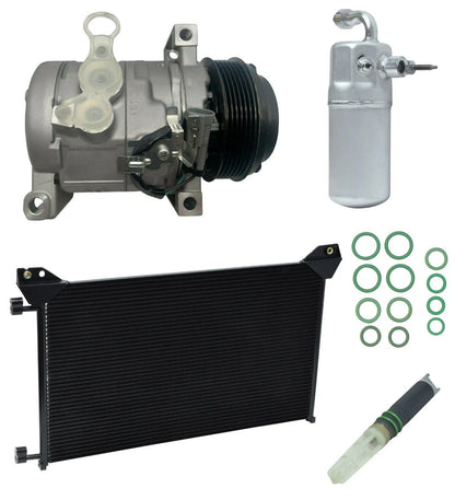 AC Compressor Kit With Condenser for Chevrolet Silverado 2500 HD (2011–2016)