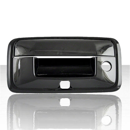 2pc Tailgate Handle Cover for 2015-2018 GMC Canyon - Matte Black w/Camera Cutout