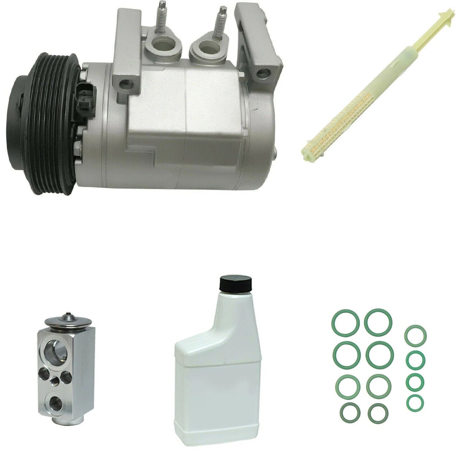 A C Compressor Kit Replacement for Dodge Durango (2013–2015) W/O Rear