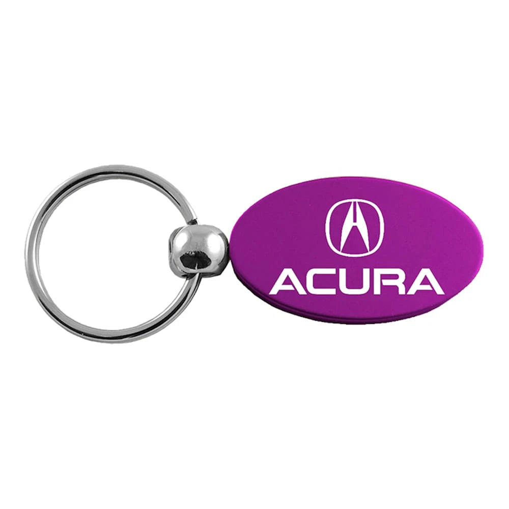Purple Oval Keychain KC1340.ACU.PUR - Officially Licensed for Acura