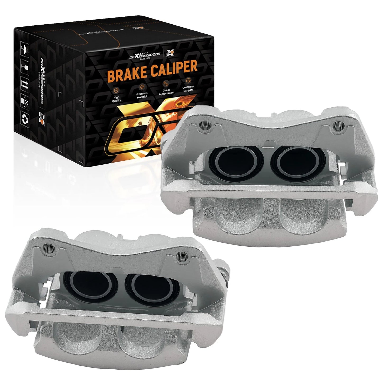 Brake Caliper Assembly w/ Bracket Front for Acura ZDX (2010–2013)