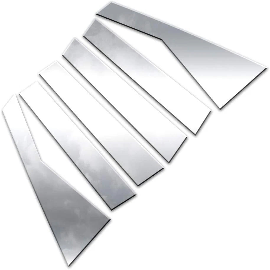 Luxury FX Polished Pillar Post Trim 6pc for Kia Telluride (2020–2023)