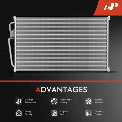 A/C Condenser for Buick Regal, Chevrolet Lumina, Pontiac (1994–1996)