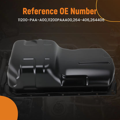 Front Engine Oil Pan for Acura CL 2.3L (1998–1999)