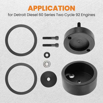 Front & Rear Wear Sleeve with Seal Installer for Detroit Diesel Series 60 (1990–2007)