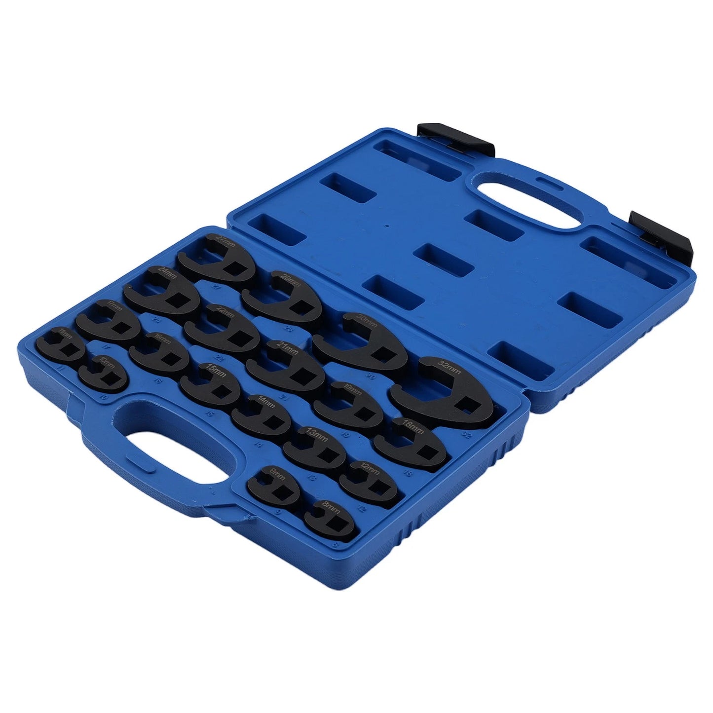 Heavy Duty Crowfoot Wrench Set for 8–32mm Chrome Steel (2023–2026)