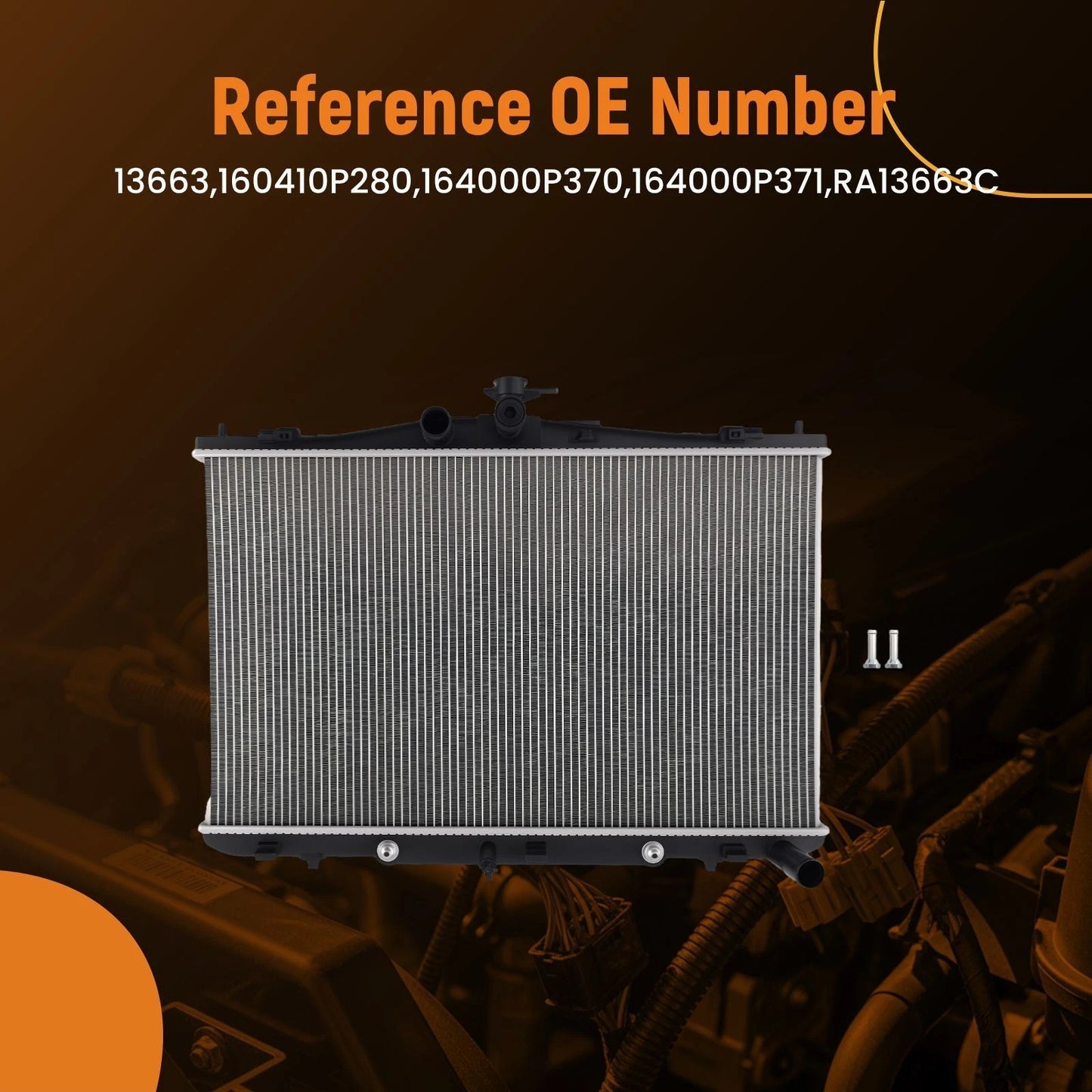 Aluminum Engine Radiator for Toyota Sienna 2017–2020 (3.5L)