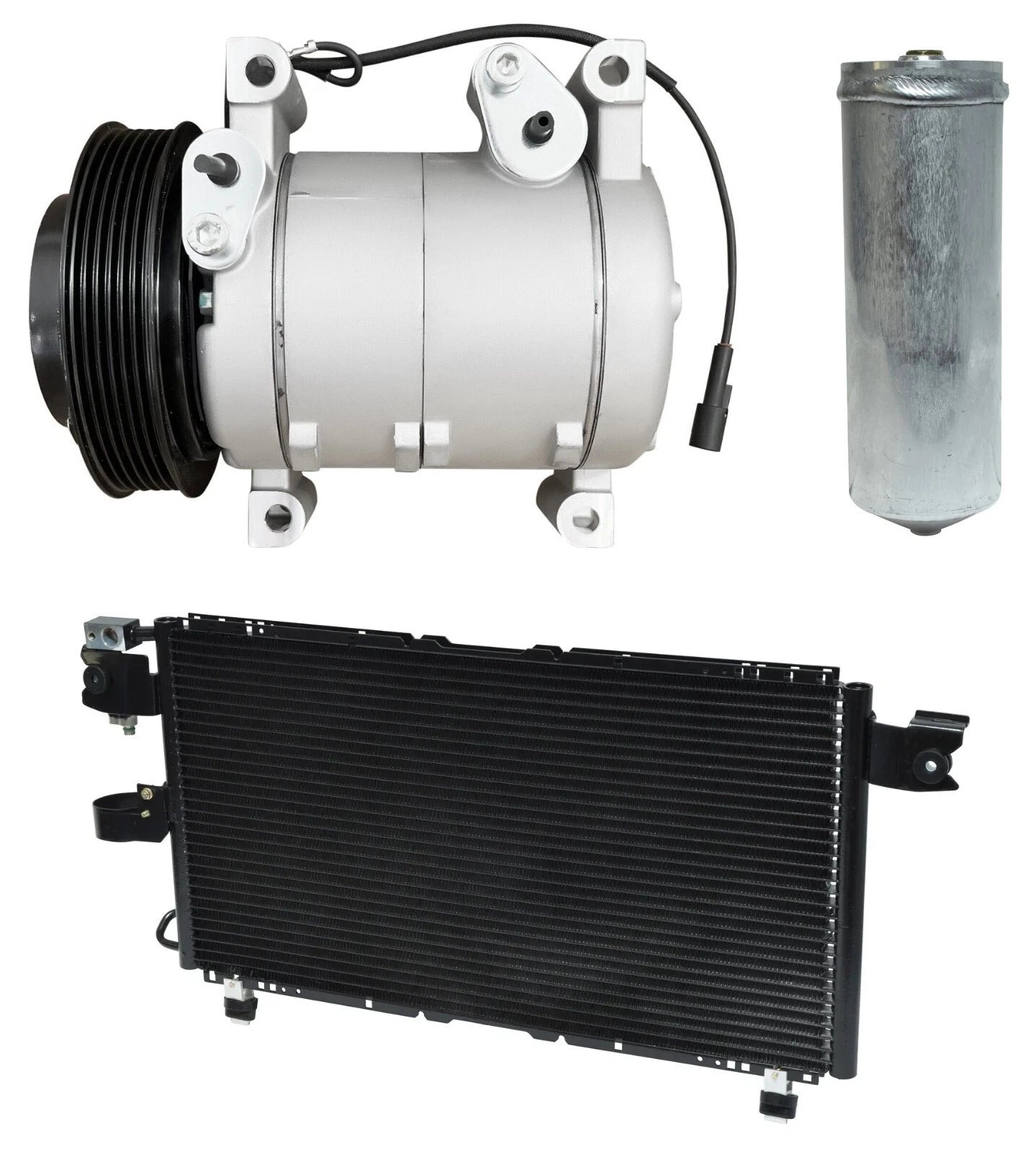 AC Compressor Kit With Condenser for Isuzu Rodeo (2001–2004)