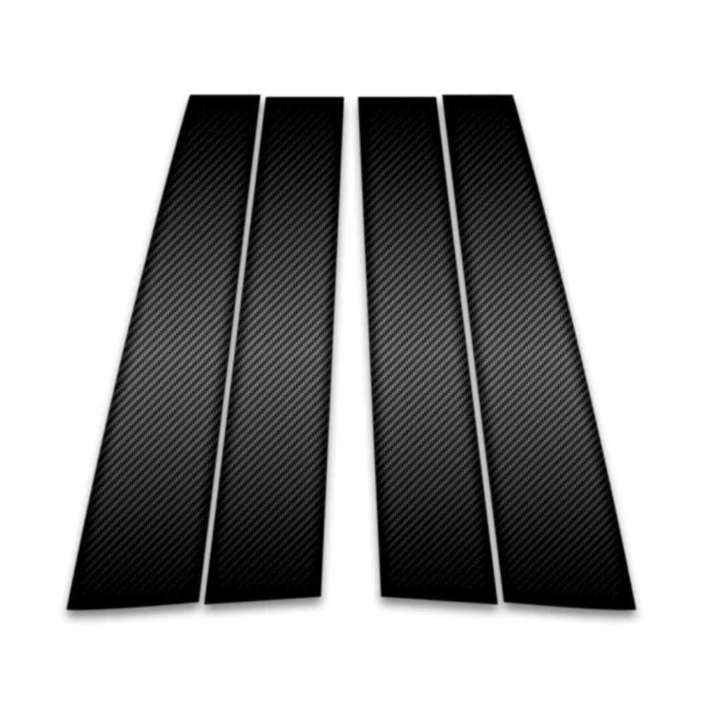 4pc Carbon Fiber Pillar Post Covers for 2005-2023 Pontiac G6 - SRC1083