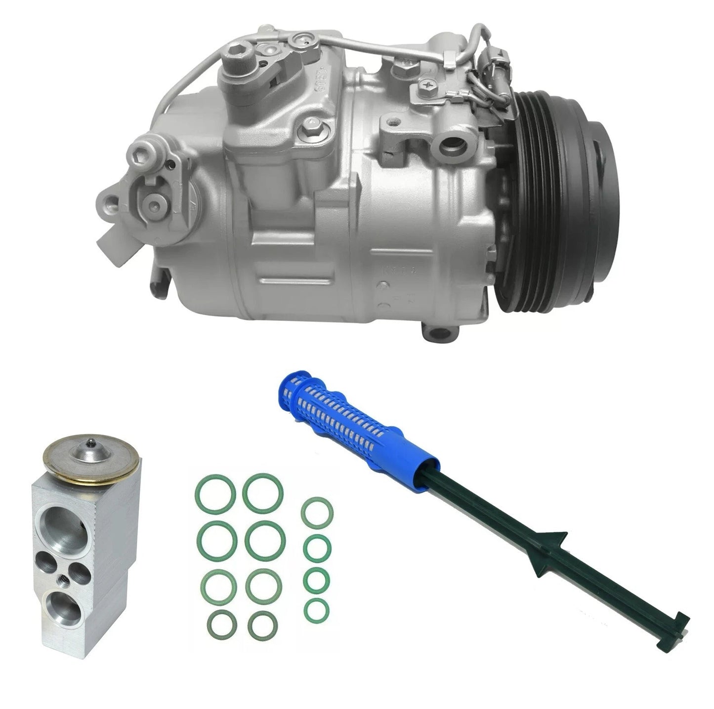 AC Compressor Kit OEM Replacement for BMW 550i GT xDrive 4.4L (2010–2013)