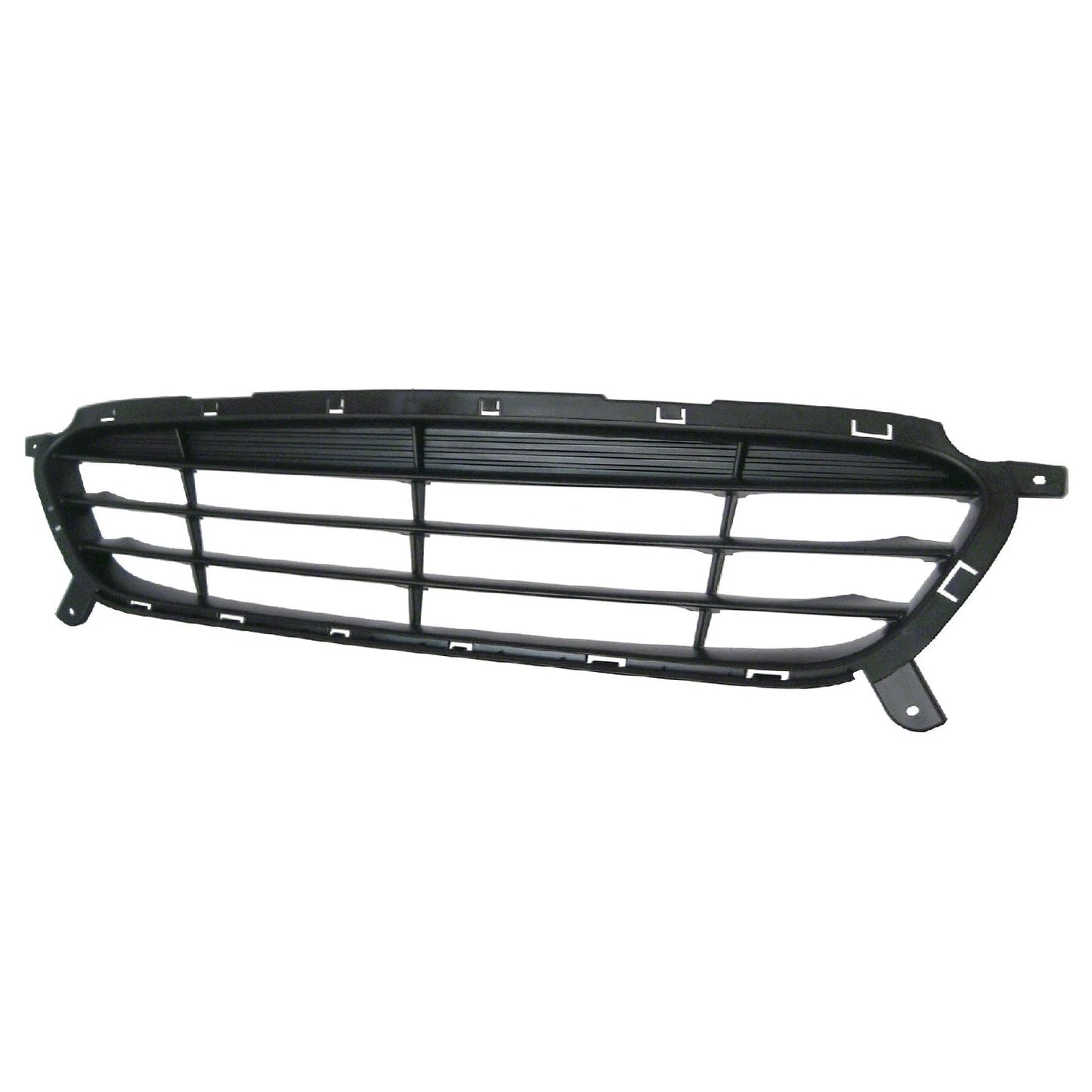 Front Bumper Cover Grille Replacement Black Textured for Chevrolet (2009–2013)