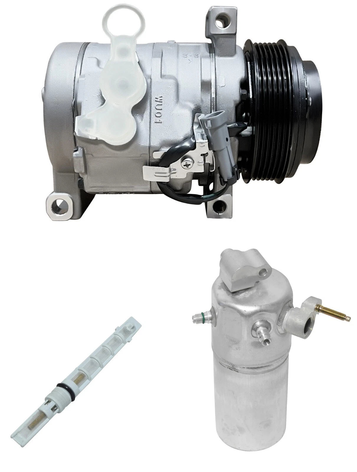 AC Compressor Kit Replacement for Chevrolet Express 3500 6.6L (2016–2016)