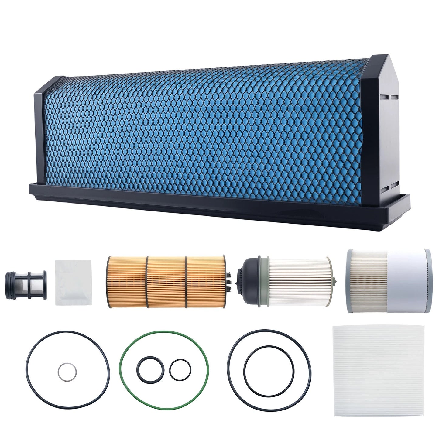 Engine Air Filter Kit for Freightliner Cascadia (DD13 DD15 DD16, 2014–2020)