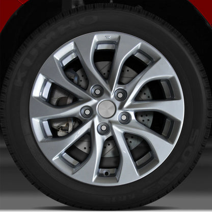 16x6.5 Factory Wheel (Bright Medium Silver Full Face) for Nissan Sentra