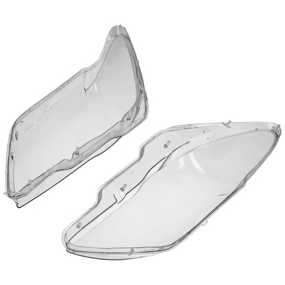 Front Headlamp Lens Covers Pair for BMW E66 7-Series (2005–2008) Clear