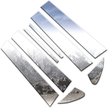 Luxury FX Chrome Pillar Post Trim Kit (8pc) for Toyota Corolla (2014–2019)