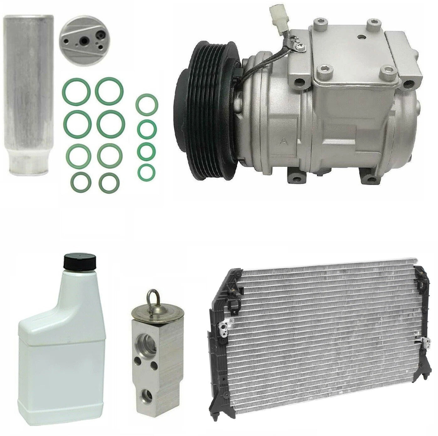 AC Compressor Kit with Condenser for Nissan Maxima (2009–2015)