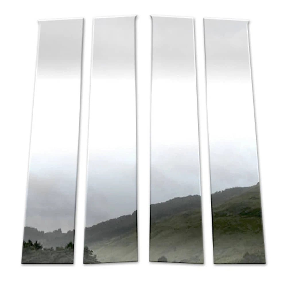 4 piece Chrome Pillar Post Covers for 2014-2016 GMC Sierra Crew Cab
