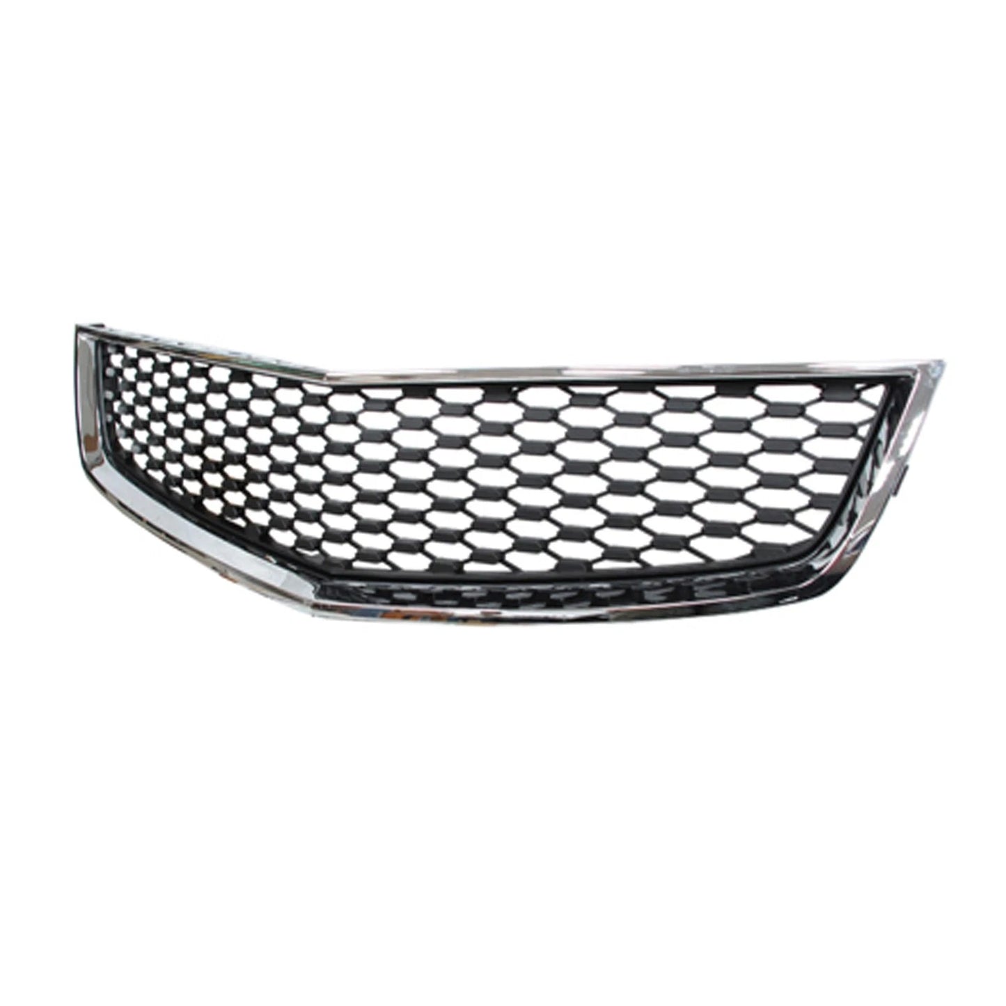 Front Lower Grille Replacement Black Chrome Plastic for 2010-2015 Chevy Equinox