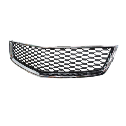 Front Lower Grille Replacement Black Chrome Plastic for 2010-2015 Chevy Equinox