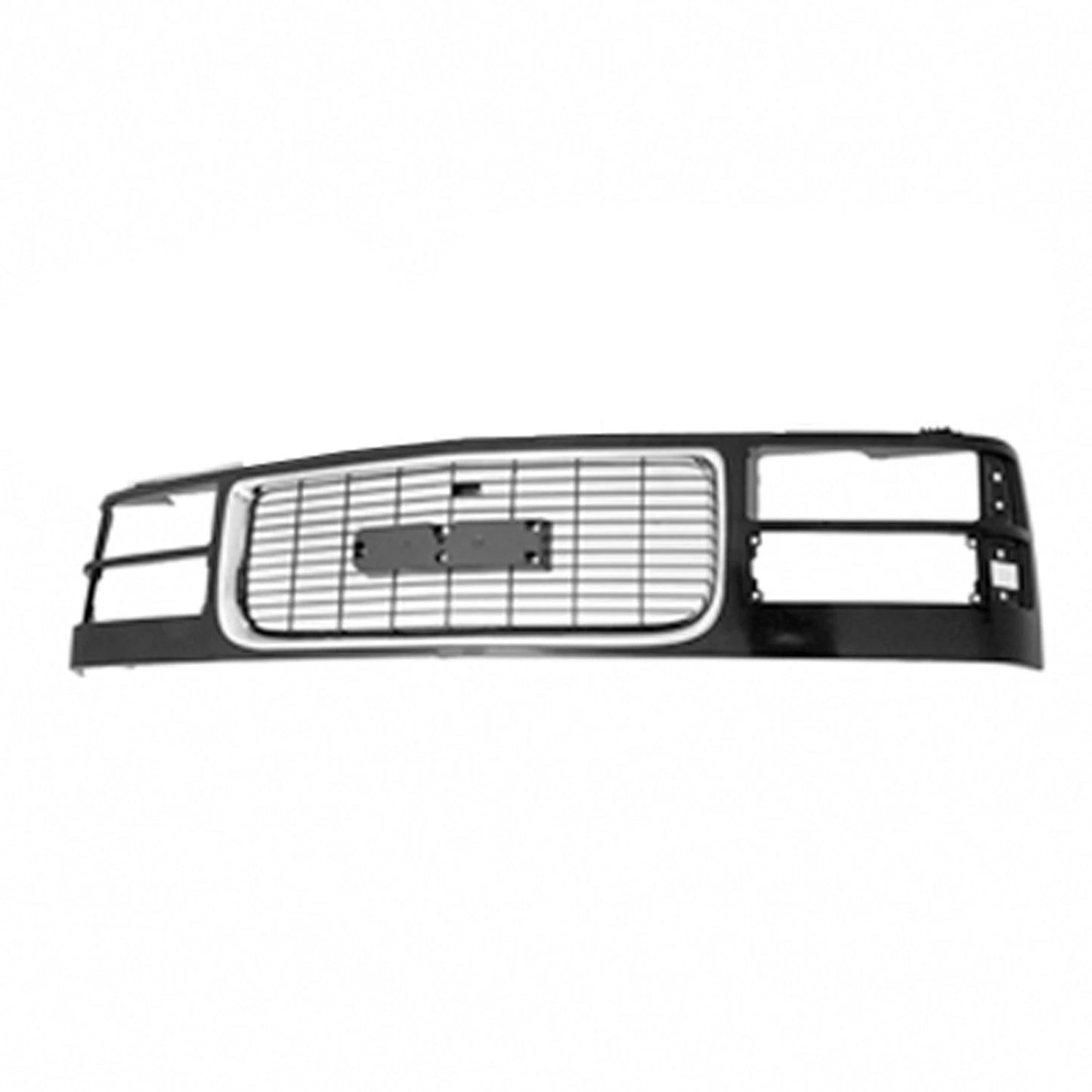 Front Grille Replacement Black Chrome Plastic for Toyota Hilux (2005–2015)