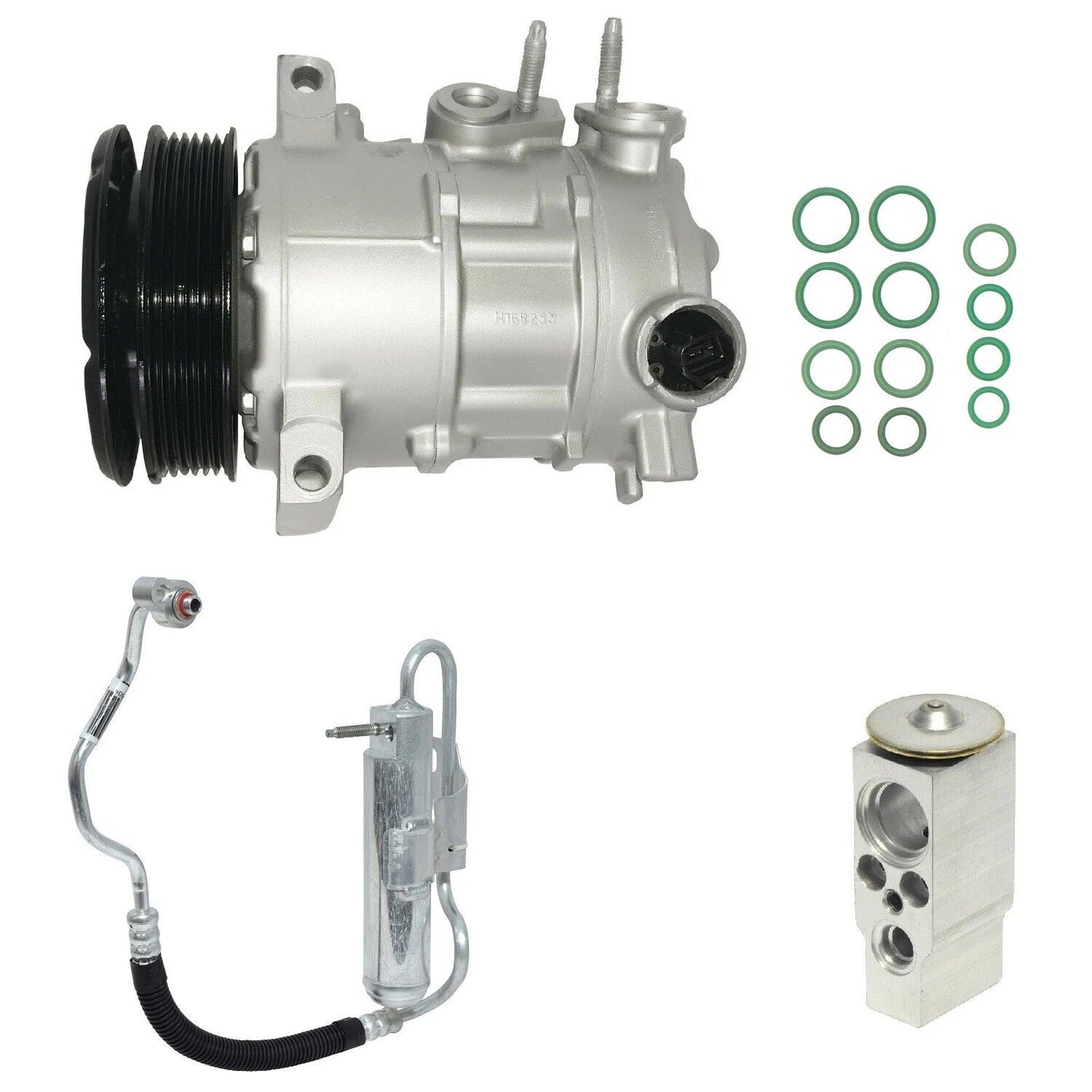 AC Compressor Kit Replacement for Dodge Journey 3.5L (2010–2010)