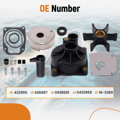 Impeller Pump Kit for Johnson Evinrude (1979–2003)