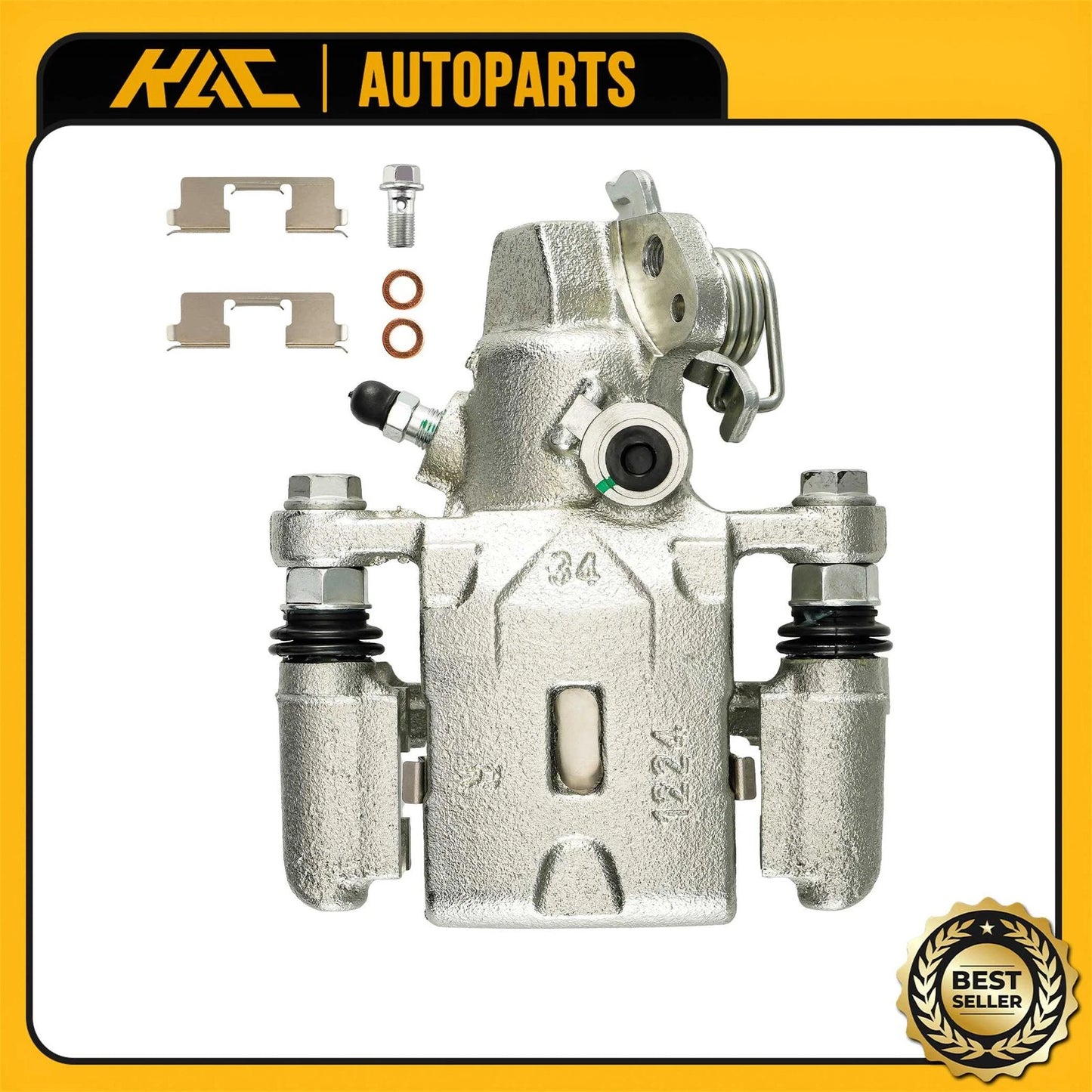 Brake Caliper with Bracket for Hyundai Tiburon Kia Spectra (2004–2009)