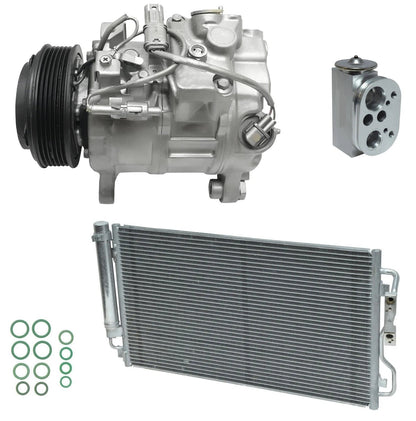 AC Compressor Kit With Condenser for BMW 320i 2.0L Turbo (2013–2015)