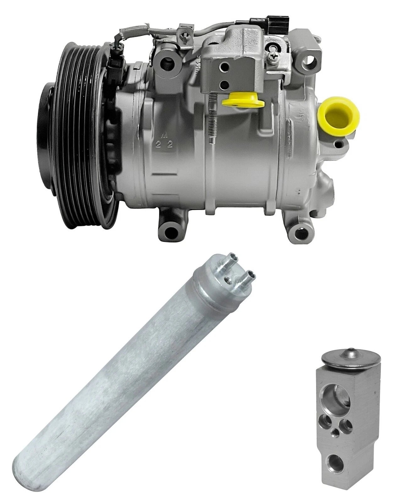 AC Compressor Kit Replacement for Honda Crosstour 3.5L (2015–2016)