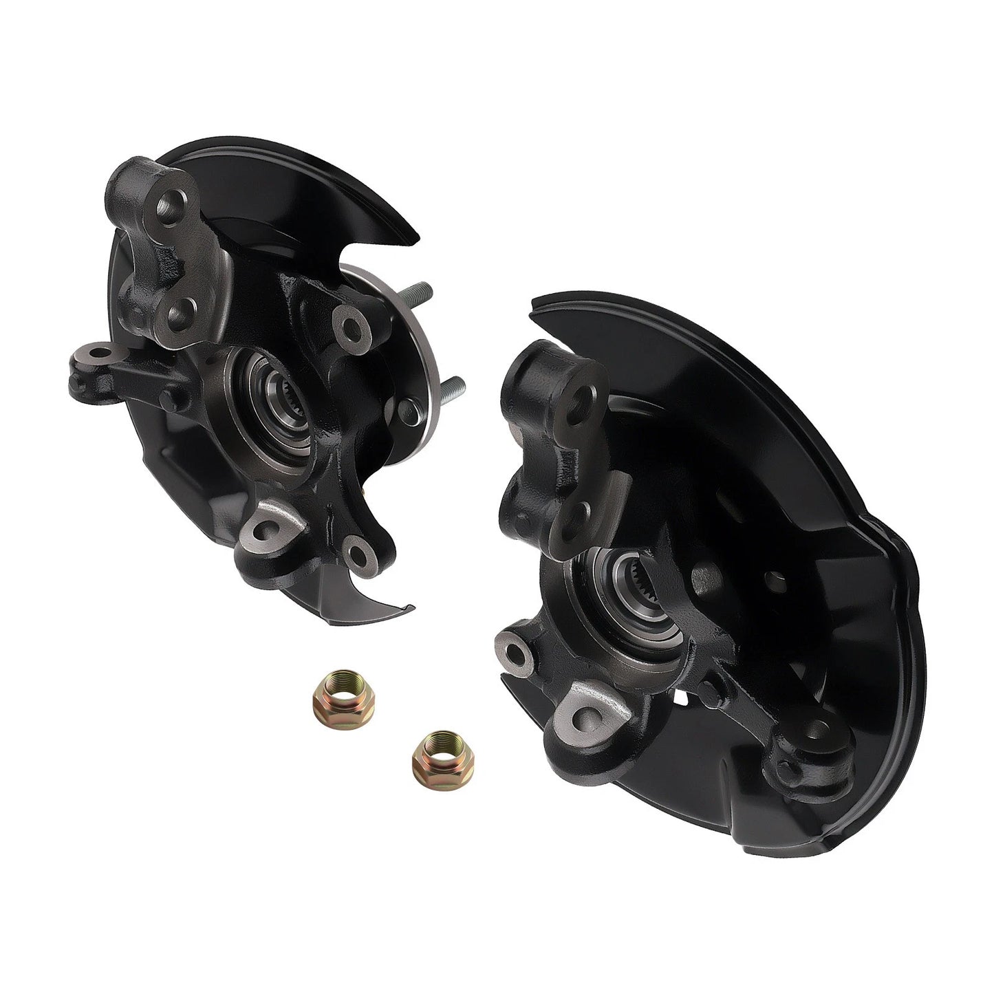 Front Steering Knuckles and Wheel Hub Bearings for Toyota Corolla Matrix (2014–2018)