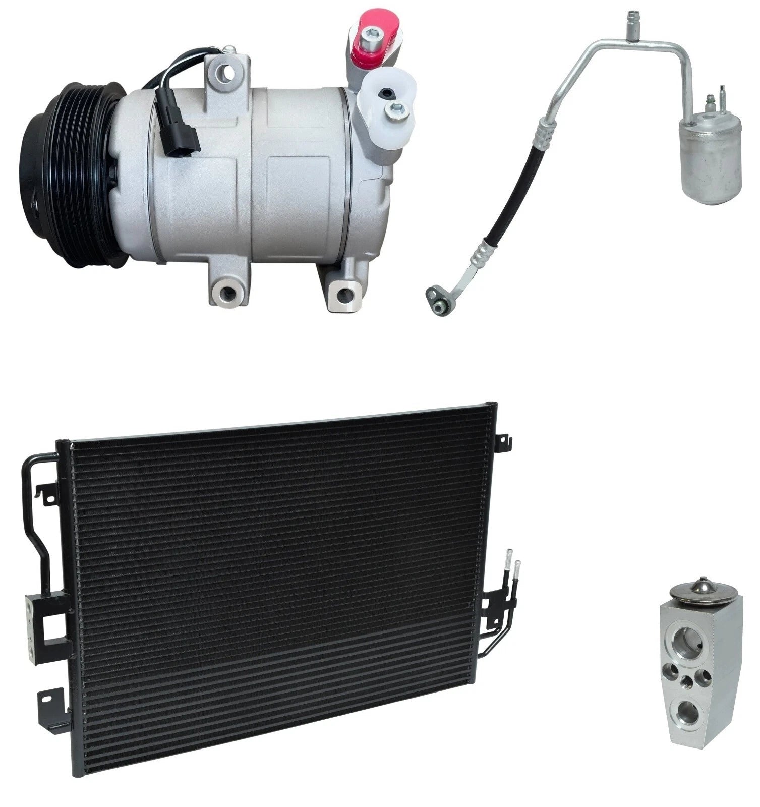 AC Compressor Kit with Condenser for Mazda Tribute 2.5L (2009–2009)