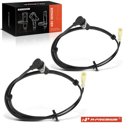 2X Rear Center ABS Wheel Speed Sensor for Chevrolet Impala (1994–1996)
